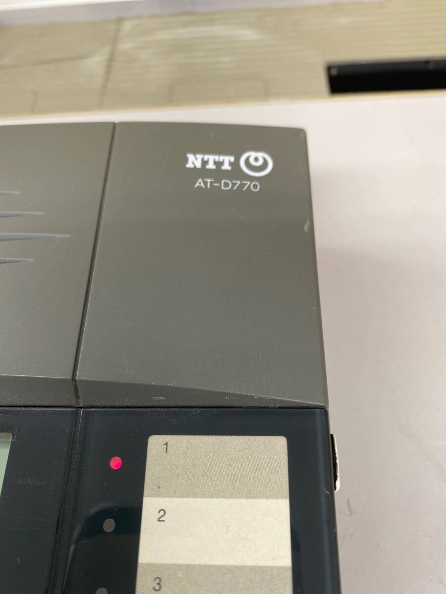 NTT タカコム AT-D770 留守番電話装置 1台の画像2