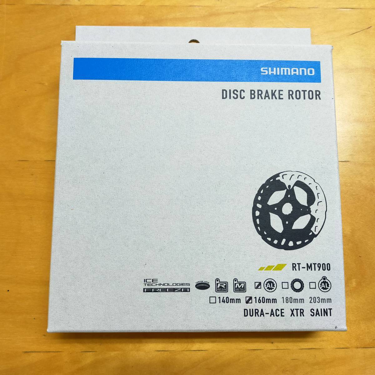 RT-MT900 160mm　内セレーション　INT DURA ACE デュラエース　DURAACE XTR SAINT シマノ shimano