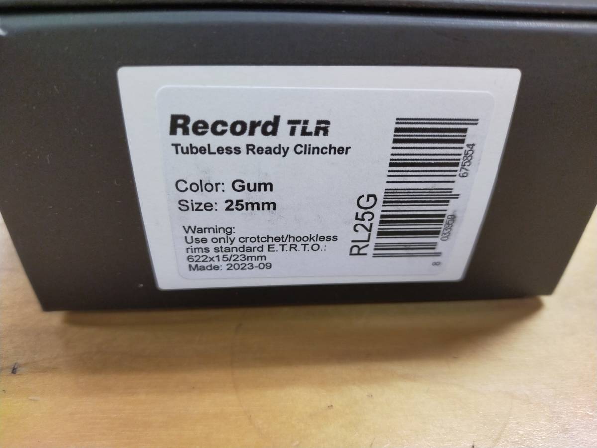 2本セット VELOFLEX　RECORD　TLR　25mm　チューブレスレディ　ヴェロフレックス　レコード