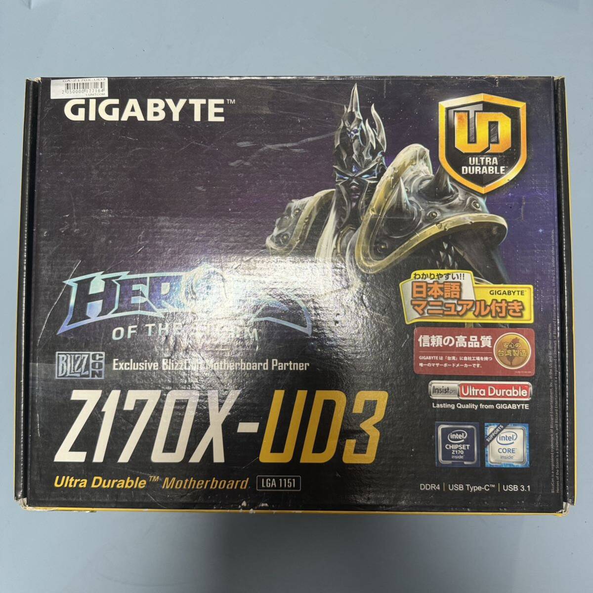 GIGABYTE マザーボード Z170X-UD3_画像1