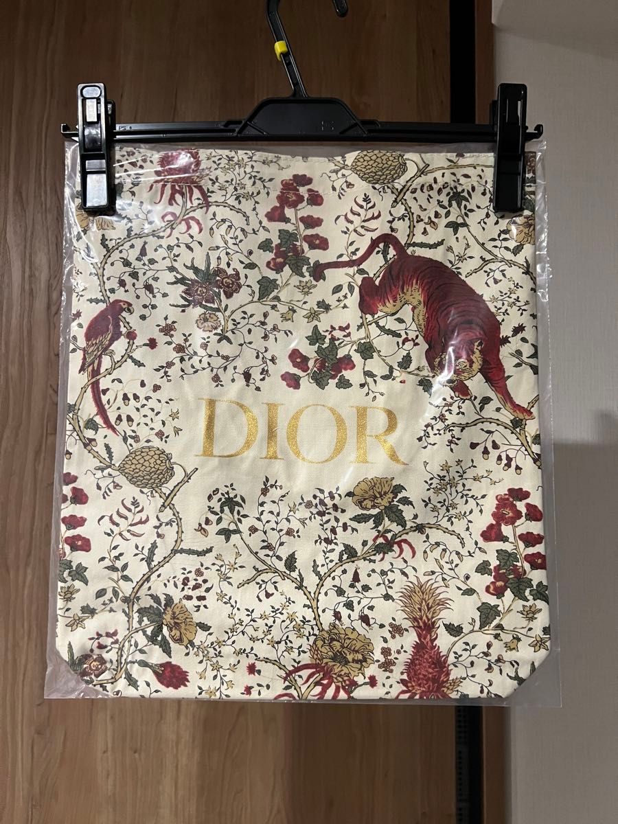 【未開封新品】Dior エコバッグ　トートバッグ　非売品　ノベルティ 布袋