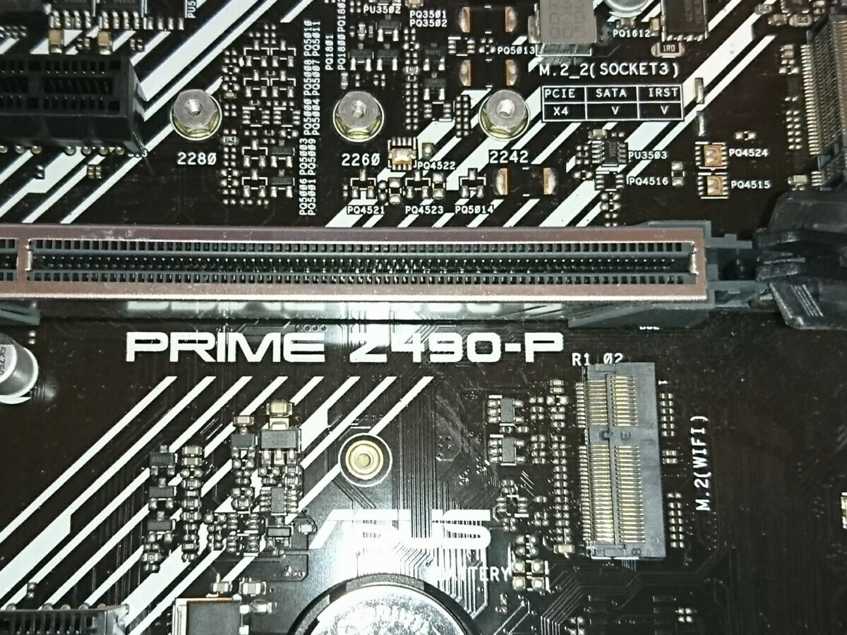 ASUS PRIME Z490-P LGA1200 動作確認品 (O32323)の画像2