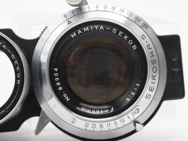 1 jpy ~ Mamiya MAMIYA SEKOR 105mm F/3.5se call twin-lens reflex for [ superior article ] #Z1002A