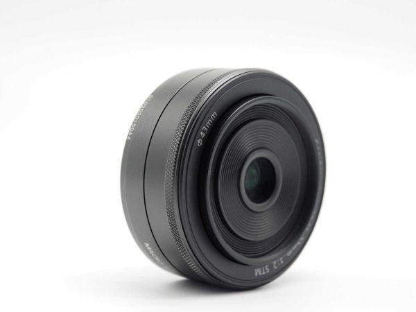 キャノン Canon EF-M 22mm f/2 STM Lens for EOS M EF-M Mount [美品] #Z1050A_画像4