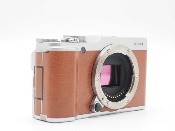 富士フィルム Fujifilm X-M1 Digital Camera 16.3MP Brown Bodyのみ 元箱[新品同様]#Z1077の画像4