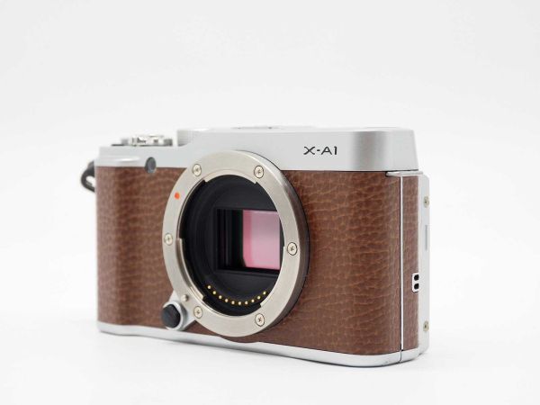 富士フィルム Fujifilm X-A1 16.3MP Digital Camera Body Brown [美品] #Z1172Aの画像3