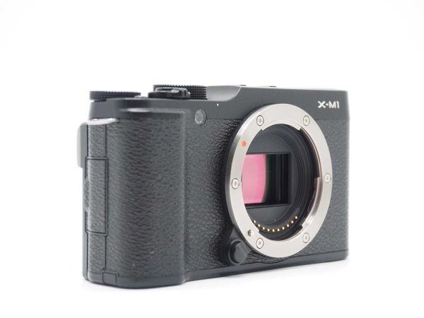 富士フィルム Fujifilm X-M1 Digital Camera 16.3MP Black Body Only[美品]#Z1210_画像4