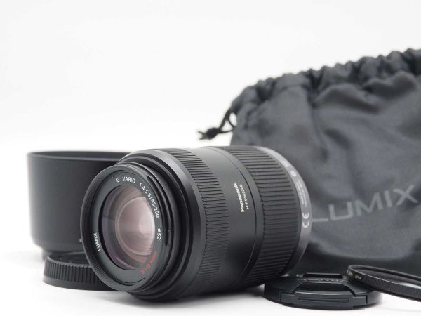 パナソニック Panasonic LUMIX G VARIO 45-200mm F/4-5.6 MEGA O.I.S[新品同様]#Z1237_画像1