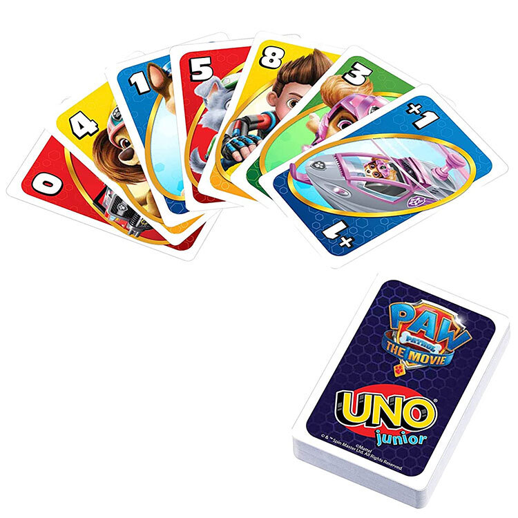 UNO パウパトロール ウノ ジュニア パウパト 3歳から カードゲーム おもちゃ 新品 キャラクター ライセンス_画像3
