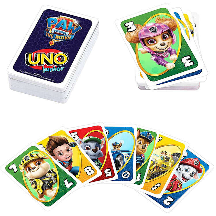 UNO パウパトロール ウノ ジュニア パウパト 3歳から カードゲーム おもちゃ 新品 キャラクター ライセンス_画像4