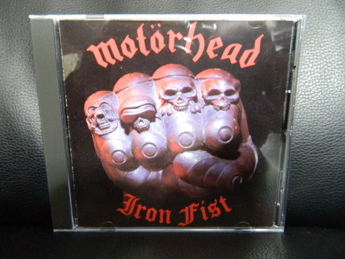 (49)　 MOTORHEAD 　　/ 　Iron Fist　　　 輸入盤　 　ジャケ、経年の汚れあり_画像1