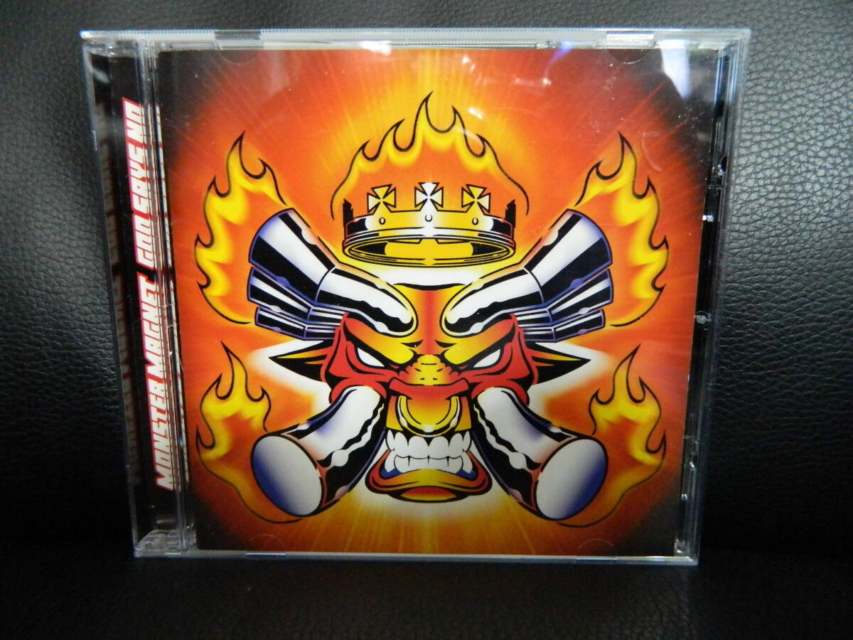 (19)  MONSTER MAGNET  /  GOD SAYS NO    日本盤    ジャケ、日本語解説 経年の汚れありの画像1