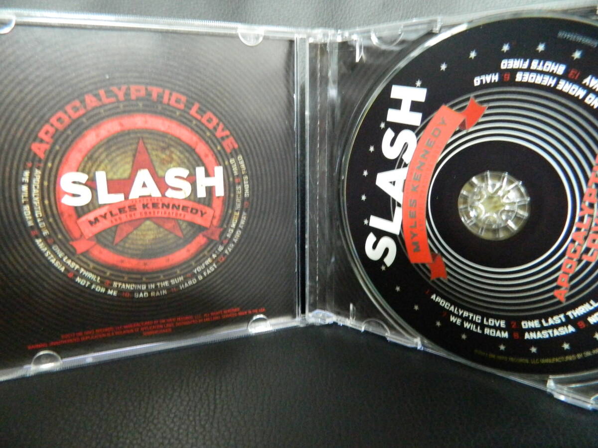 (17)  SLASH   /  APOCALYPTIC LOVE    輸入盤   ジャケ、経年汚れありの画像2