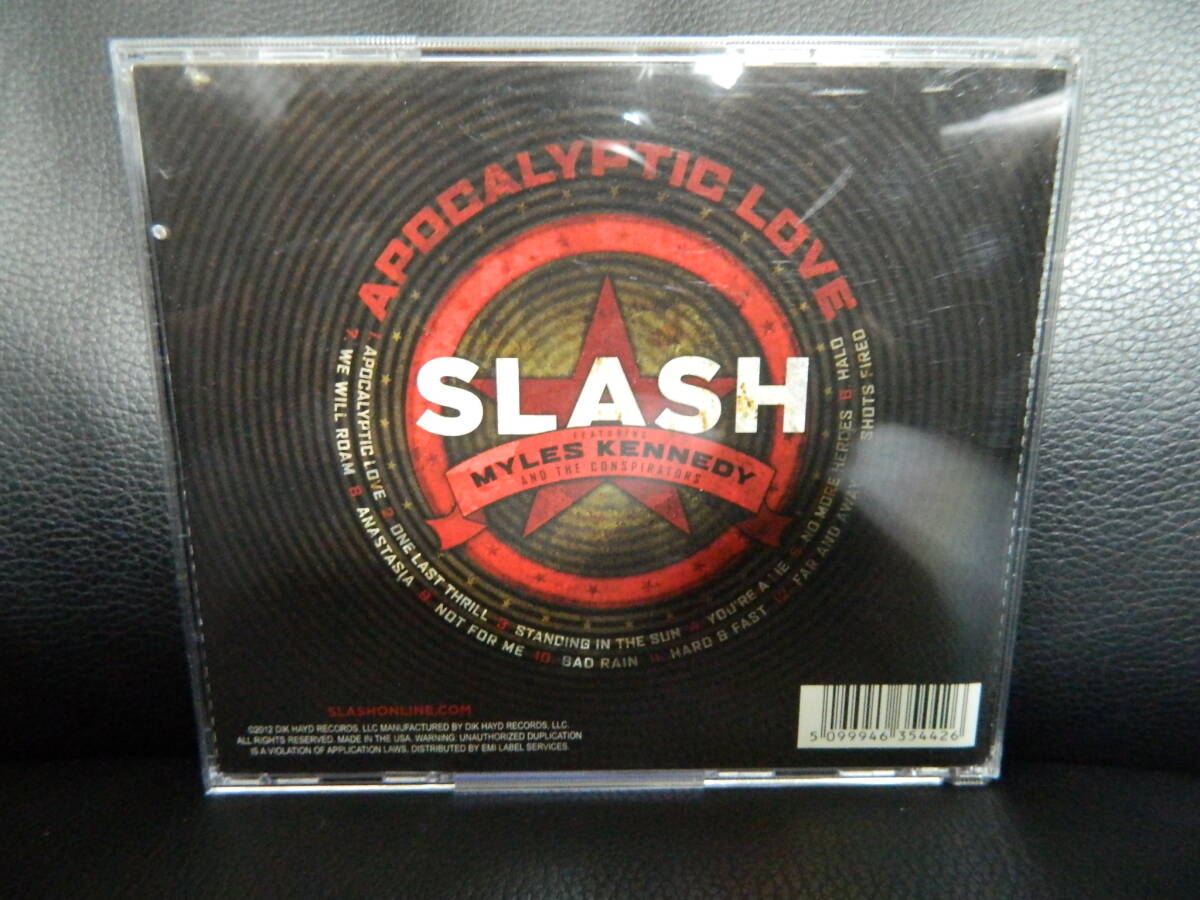 (17)  SLASH   /  APOCALYPTIC LOVE    輸入盤   ジャケ、経年汚れありの画像3