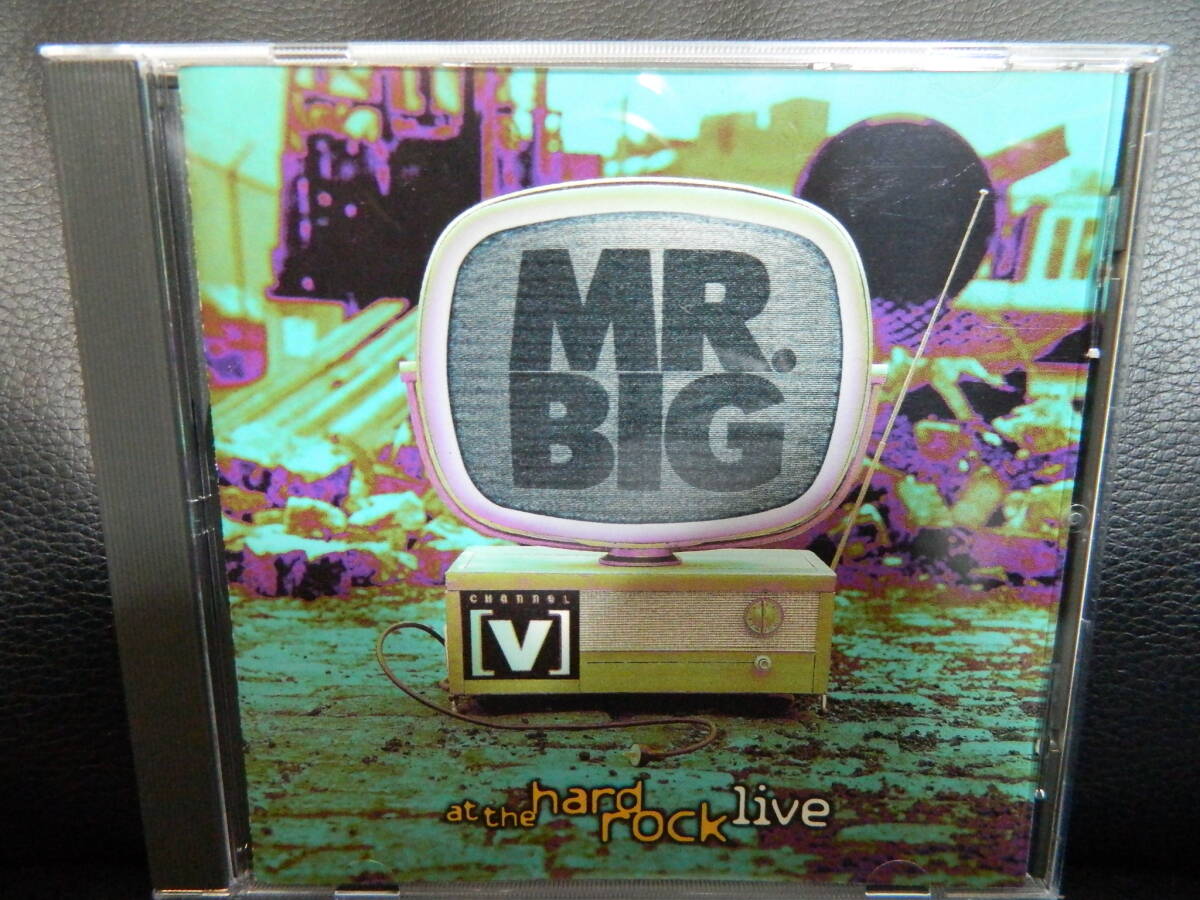 (3)  MR.BIG   /   At The Hard Rock Live    輸入盤    ジャケ、経年の汚れありの画像1