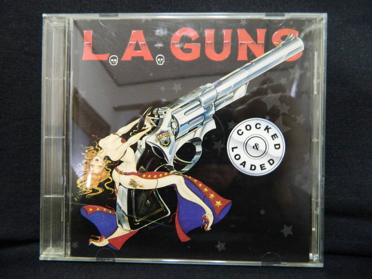 (11)  L.A.GUNS  /   COCKED AND LOADER     日本盤  裏ジャケなし  ジャケ、経年の汚れあり ※5/6から発送です。の画像1