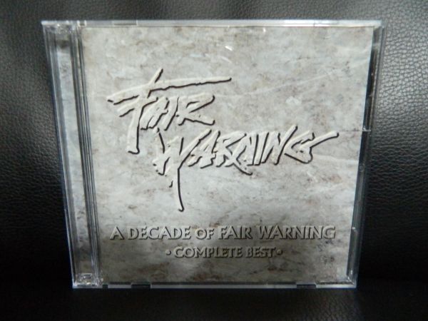 (16)　 FAIR WARNING　　 /　　A Decade Of Fair Warning 　　　日本盤　　２枚組　ジャケ、日本語解説 経年の傷みあり　　_画像1