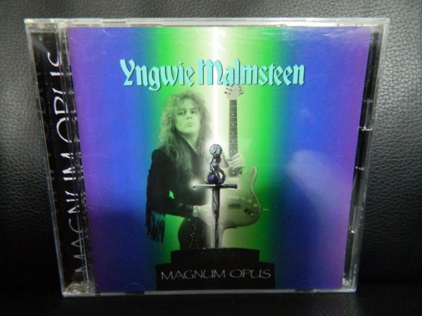 (17)  YNGWIE J.MALMSTEEN  /  MAGNUM OPUS   日本盤  ジャケ、日本語解説 経年の汚れあり  の画像1