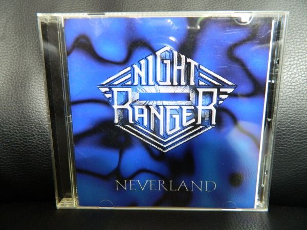 (25)  NIGHT RANGER   /   NEVERLAND   日本盤  ジャケ傷み、日本語解説 経年の汚れありの画像1