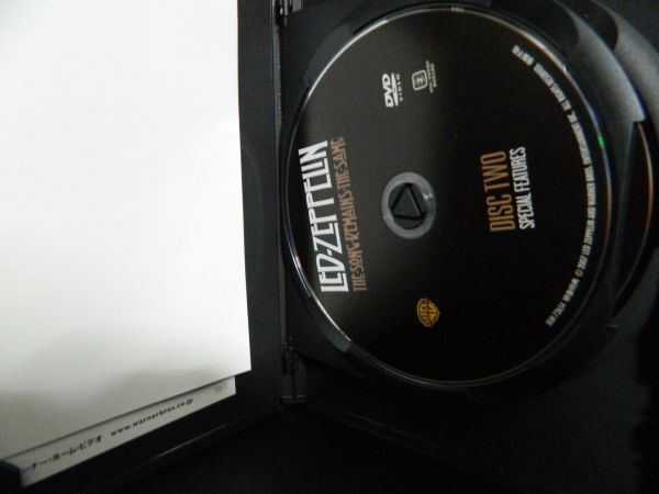 (18) used DVD LED ZEPPELIN / THE SONG REMAINS THE ~ Japanese record DVD case scratch,