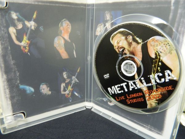 (28) used DVD METALLICA / OVERDRIVE DVD case scratch, made in Japan Blu-ray recorder . is possible to reproduce 