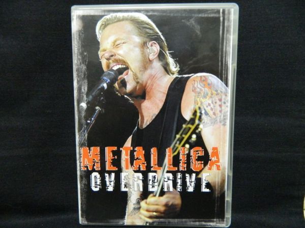 (28)  中古DVD METALLICA /  OVERDRIVE DVDケース傷、日本製Blu-rayレコーダーで再生可能の画像1