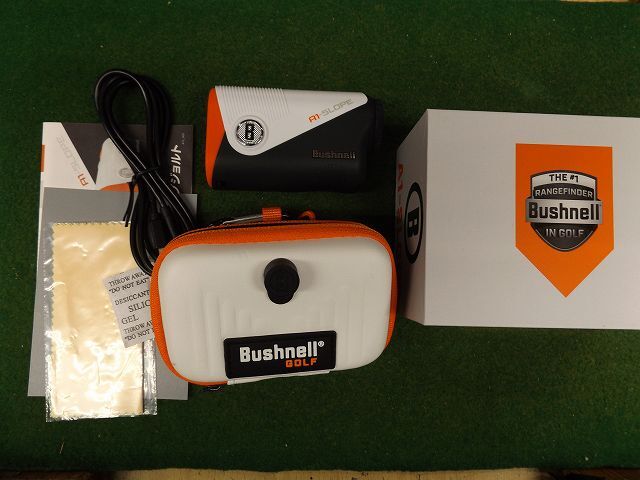 【税込】中古品 Bushnell ピンシーカー A1-SLOPE 小型レーザー距離計 ブッシュネル .897976の画像2