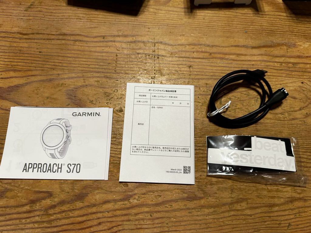 Garmin ガーミン S70 ゴルフスマートウォッチの画像4