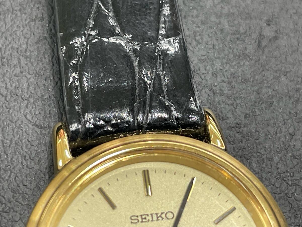 【D2708TY】SEIKO セイコー 1N01-0BA0 クォーツ レディース腕時計 ラウンドフェイス 不動_画像6