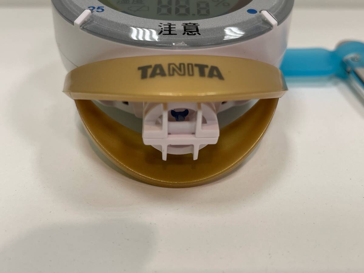 【B11594TY】TANITA タニタ 熱中アラーム TT-562 黒球式熱中症指数計 稼働品 温度 湿度 測定器の画像5