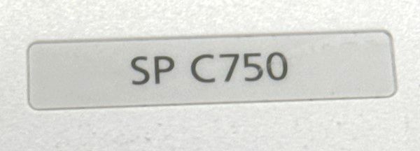 リコー A3カラーレーザープリンター SP C750 印刷枚数685枚 大阪発 20240408-o84の画像2