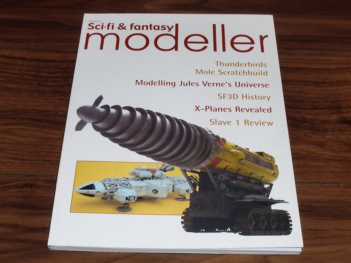 ◇洋書「Sci-fi＆fantasy modeller Vol.4 サンダーバード 特集」