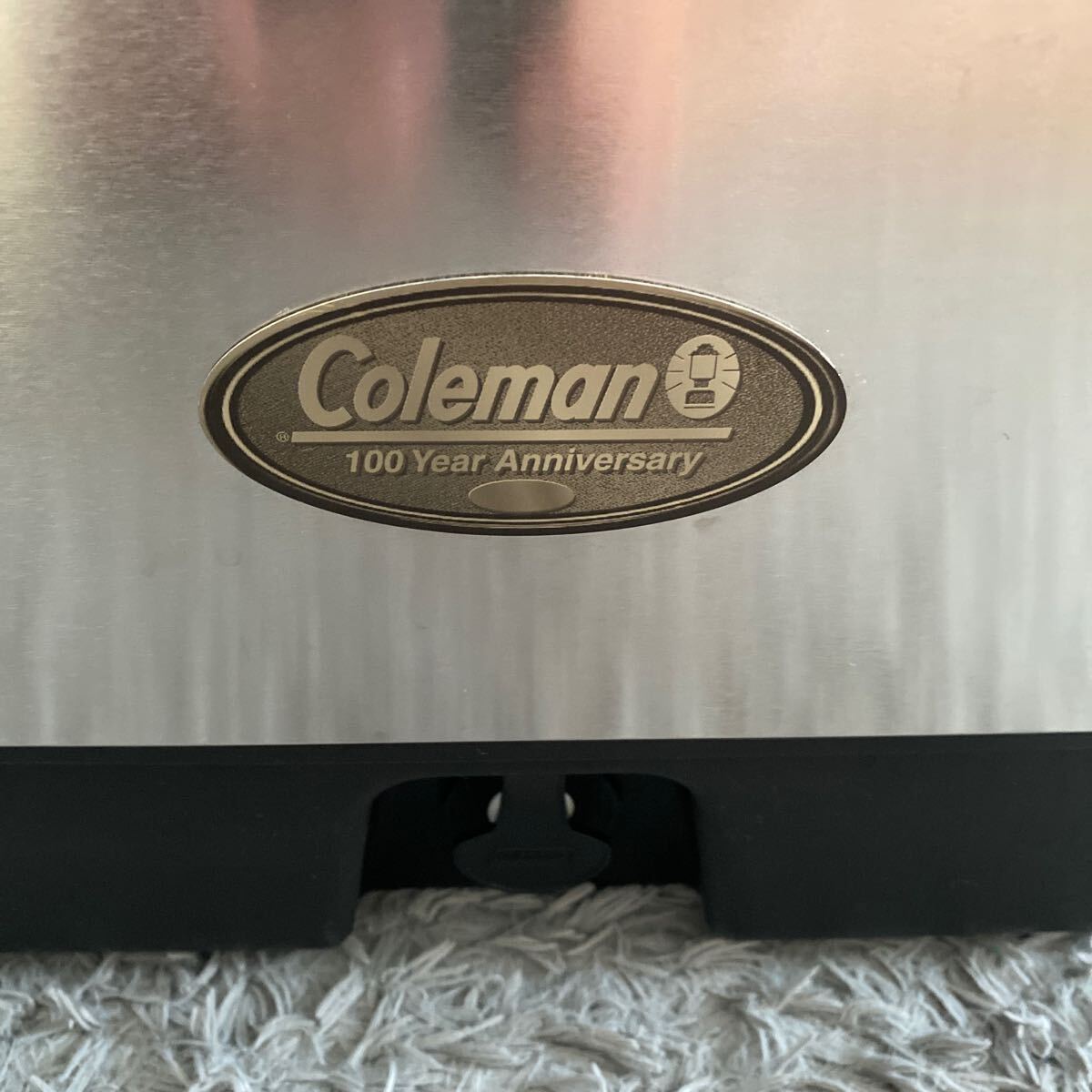 Coleman Coleman steel belt cooler,air conditioner cooler-box 100 anniversary exclusive use with cover camp BBQ motion .