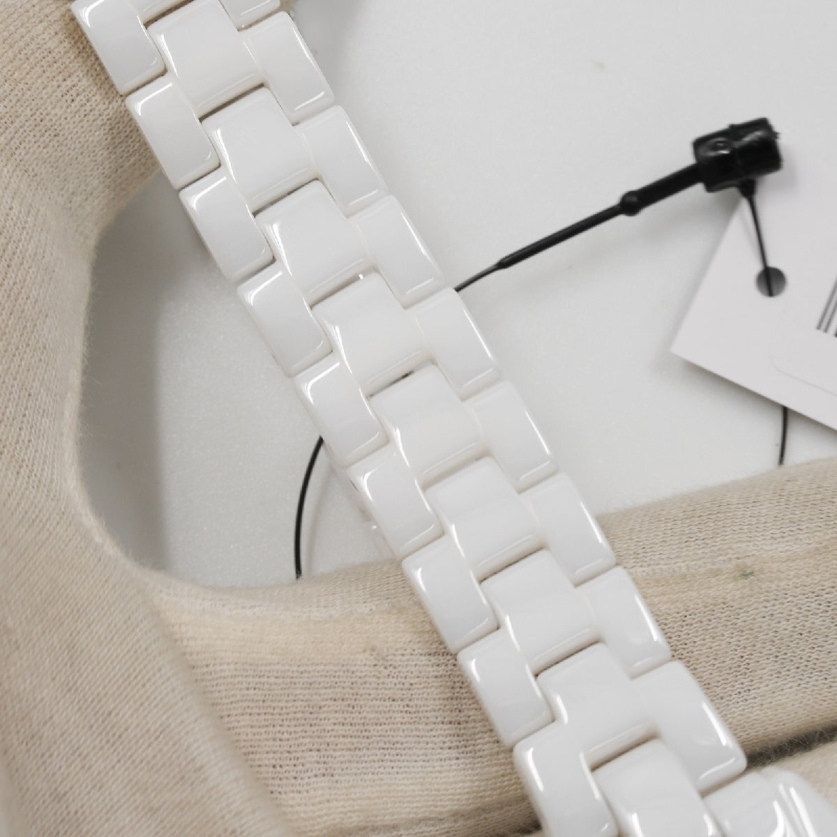  Tecnos TECHNOS наручные часы T9924TW J12 модель белый керамика кварц женский не использовался товар [ качество iko-]
