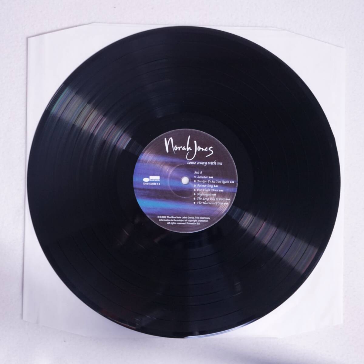 美品 ★ Norah Jones / Come Away With Me EU盤 1枚組LPアナログレコード Blue Note の画像4