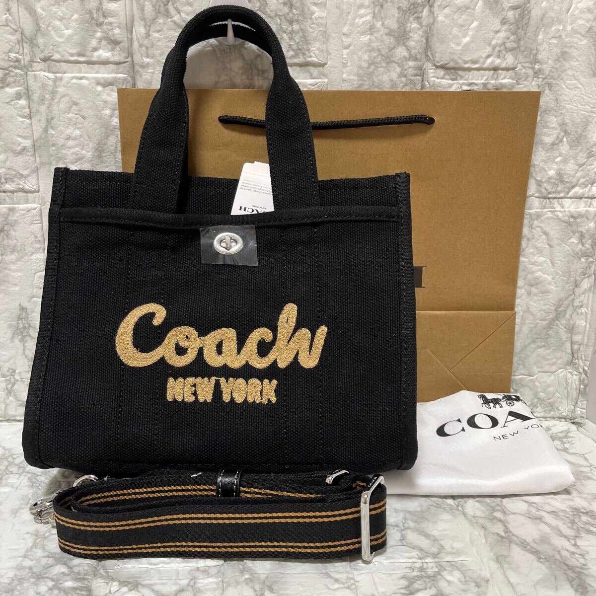 コーチ COACH coach カーゴ トート ショルダー 2WAY トートバッグ 未使用品_画像1