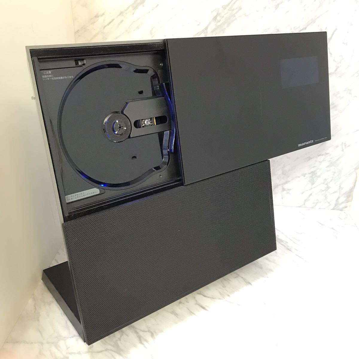  free shipping CD reproduction OK marantz Marantz Personal CD SYSTEM personal CD system CR201 black /CD player / present condition goods * junk treatment .