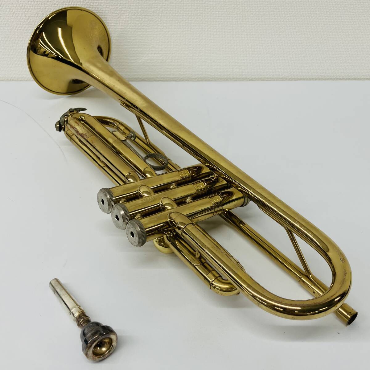 A018-H28-241 SPLENDOR スプレンダー トランペット 金管楽器 楽器 吹奏楽 ケース付 617034の画像2