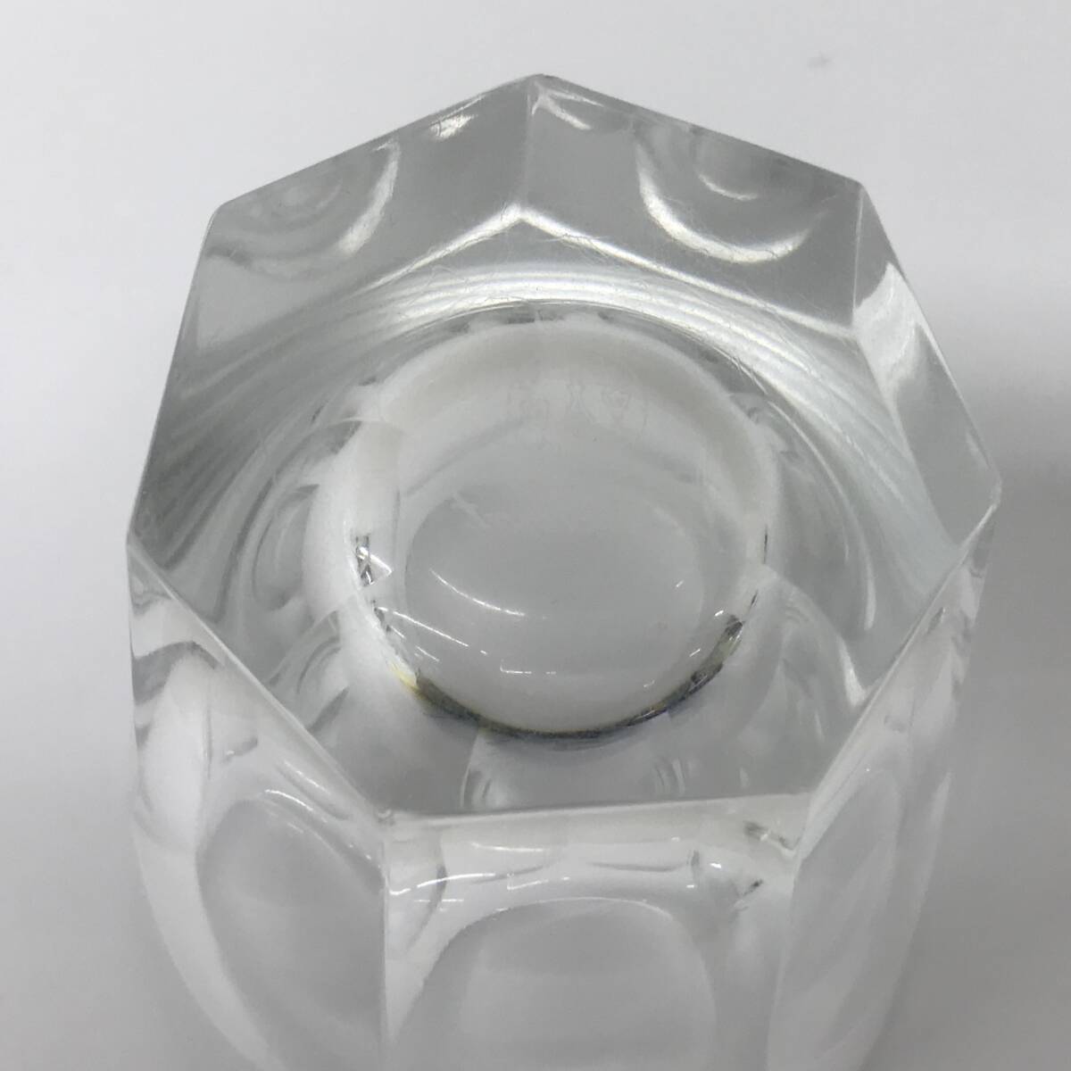 D133-SG2-315 Baccarat バカラ ロックグラス 約8.7×9.8cm 洋食器 酒器の画像8