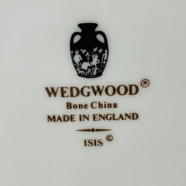 C001-SG2-31 WEDGWOOD ウェッジウッド ISIS ティーセット アンティーク ティーカップ ソーサー ミルクポット ポット プレート 食器の画像10