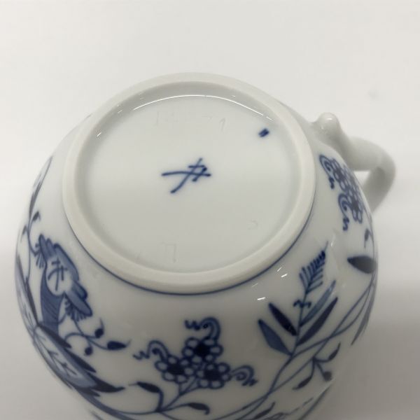 F132-H18-2044 Meissen マイセン カップ 約7×6.5cm 14571 白鳥 スワン 洋食器_画像7