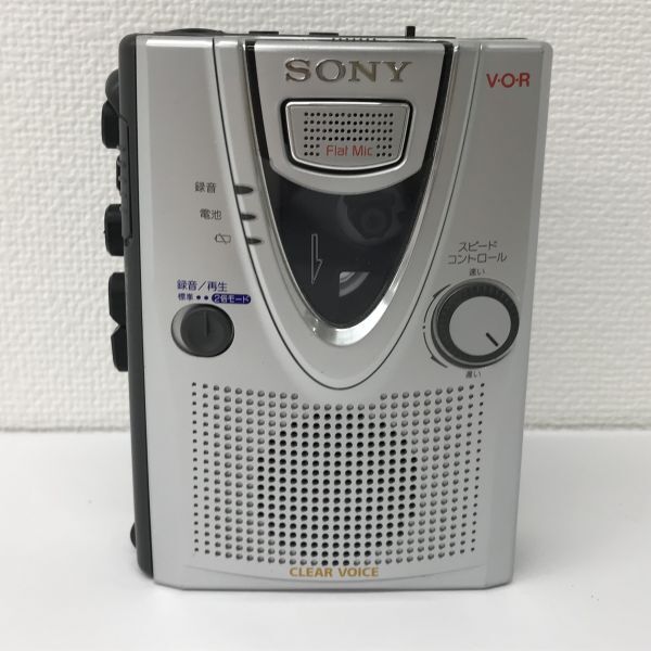 F182-C4-1718◎ SONY ソニー カセットコーダー TMC-400 VOR ポータブルプレーヤー オーディオ機器の画像2