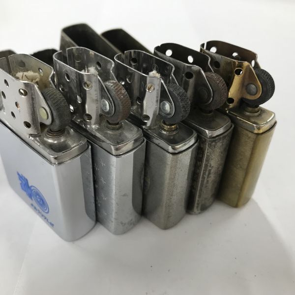 F199-K18-5051■◎ ZIPPO ジッポ オイルライター まとめ売り 5点セット よみうりランド シンガポール US など ※箱付きの画像5