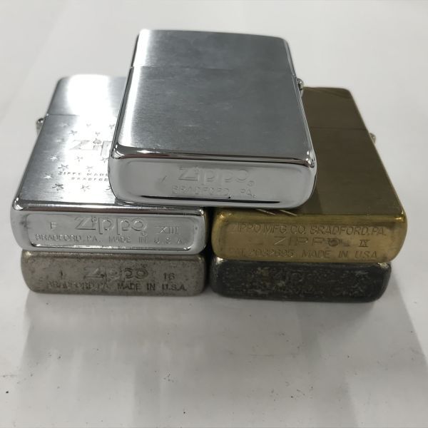 F199-K18-5051■◎ ZIPPO ジッポ オイルライター まとめ売り 5点セット よみうりランド シンガポール US など ※箱付きの画像8