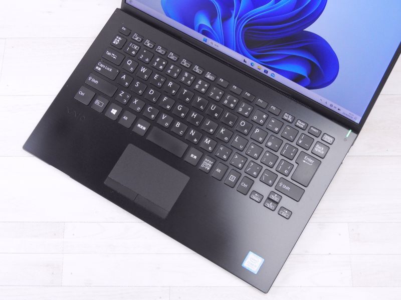 Bランク VAIO Pro PK VJPK11C12N 第8世代 i5 8265U メモリ8GB SSD256GB SIMフリー FHD液晶 Win11_画像2