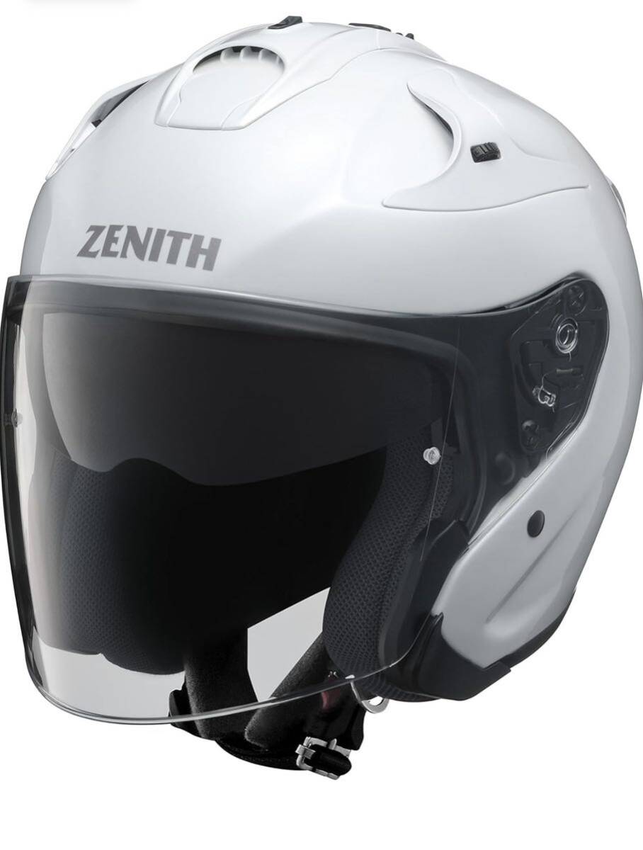 ヤマハ バイクヘルメット ジェット YJ-17 ZENITH-P パールホワイト XLの画像1