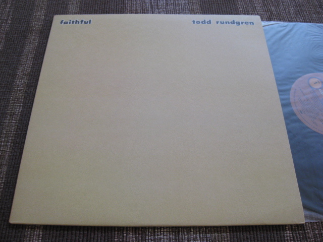 ★Todd Rundgren♪Faithful★Beatles/Beach Boys/Bob Dylan/etc★DMM/Direct Metal Mastering★Bearsville Rhino RNLP 70868★US盤★LP★_画像1