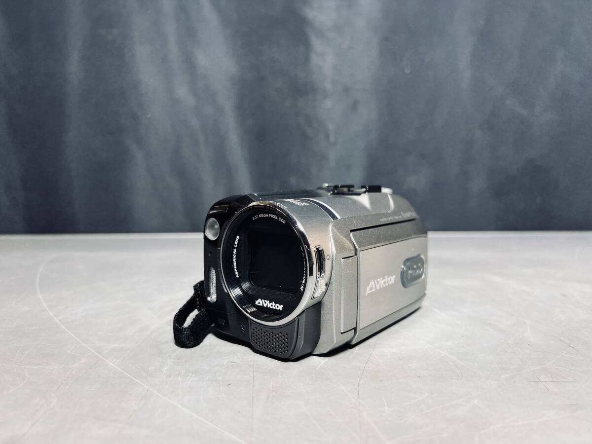 Victor Everio HDD GZ-MG575-S ビクター デジタルビデオカメラ 現状渡し 動作未確認の画像1