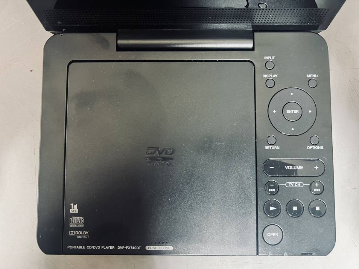 SONY Sony portable CD*DVD player DVP-FX740DT present condition delivery operation not yet verification 