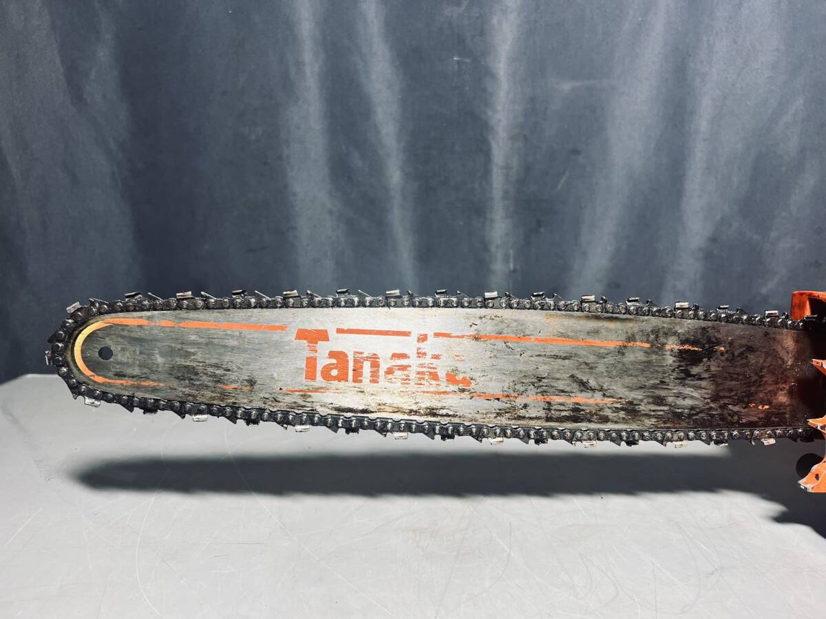 TANAKA ECS-3500 エンジンチェーンソー タナカ 木工用 切断機 現状渡し 動作未確認の画像7